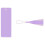 200PCS Blank  Paper Bookmarks Rectangle Book Marks Hanging Label with Colorful Tassels for DIY Project 3