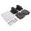 3X HP60/80 Luftpump Rebuild Complete Kit för Hiblow  80  60 2
