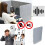 Desk Privacy Panel with Noise Reduction, Foldable Office Desk Divider for Workspace, 60/80/100cm 5