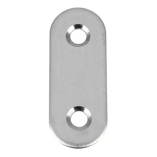 Flat Mending Plates Repair Fixing Joining Brackets 40x15mm 30pcs 2