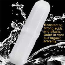 10Pcs 30mm/ 1.2 Inch PTFE Magnetic Stirrer Mixer Stir Bar, White Color, Stir Rod Magnetic, Lab Stir Plate Bar