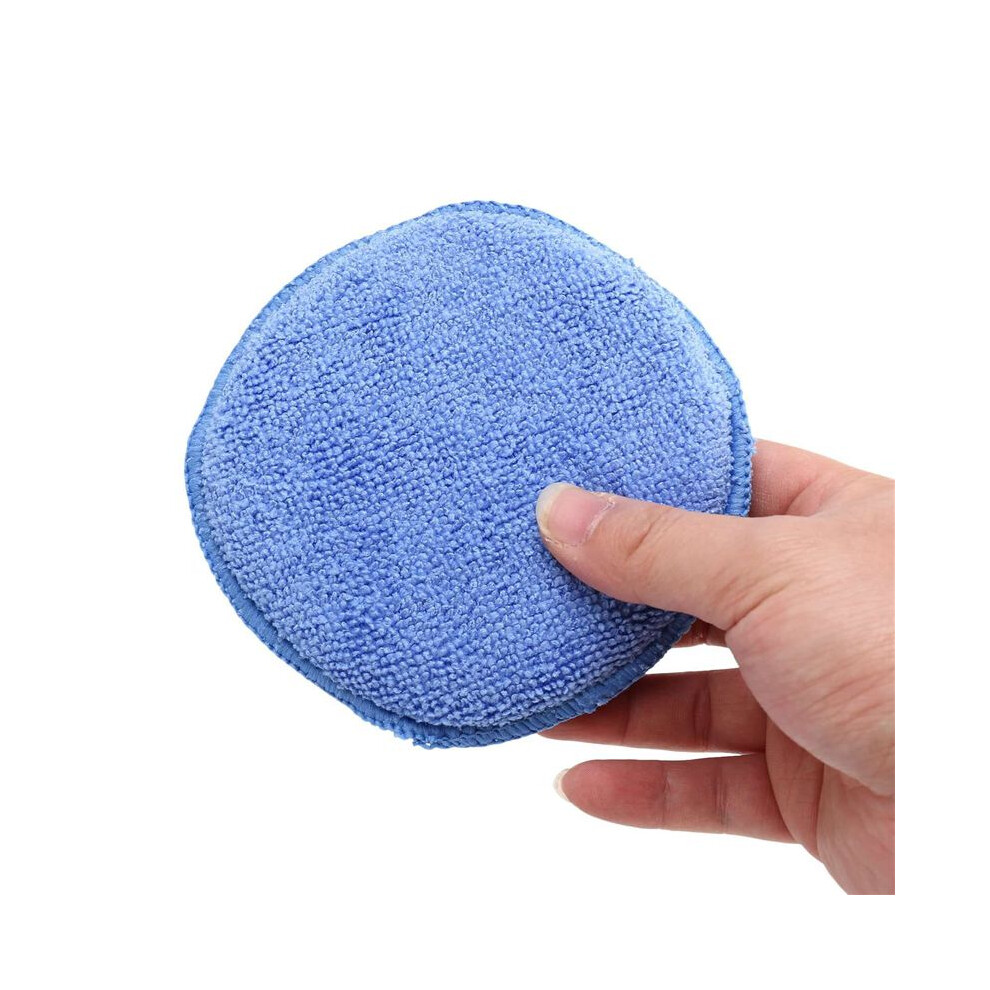 Microfiber Wax Applicator 120Pcs Car Cleaning Polish Wax Foam Sponge Polishing Sponge, 6033462644769