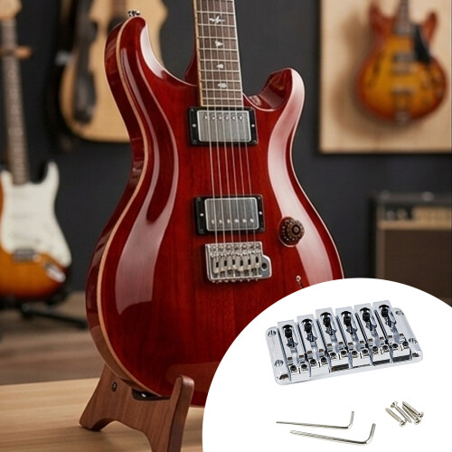 Separated Saddles 6 String Guitar Bridge For Easy Installation 1