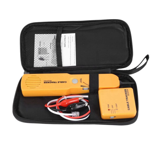 3X CABLE FINDER TONE GENERATOR PROBE TRACKER WIRE NETWORK TESTER TRACER KIT 2