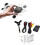 2X 3.3G FPV VRX Kit 8CH FPV Video Receiver for FPV RC Racing Drone 3