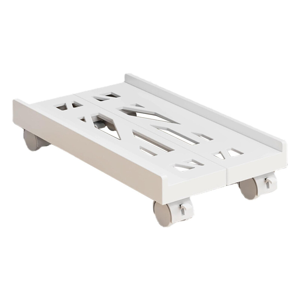 Adjustable Cpu Stand With Wheels, Heavyduty 30Kg Load, 360 Mobility For Desktop Towers 9771547294733