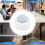 2X Tuya Zigbee PIR-RöRelsesensor MäNniskokroppens RöRelsesensor  Life Control Fungerar med Alexa  Home 6