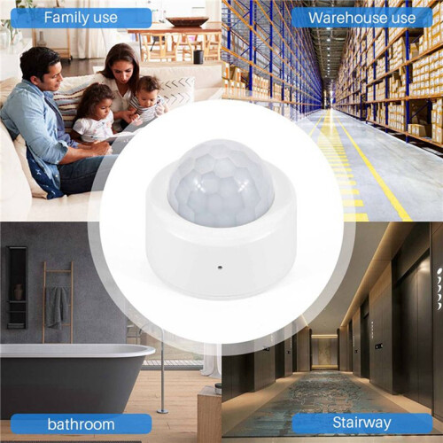 2X Tuya Zigbee PIR-RöRelsesensor MäNniskokroppens RöRelsesensor  Life Control
