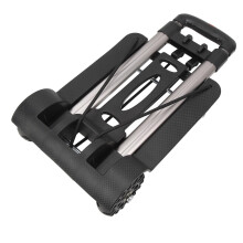 Folding Hand Truck Lightweight Alloy Compact Design for Luggage Travel Shopping Office