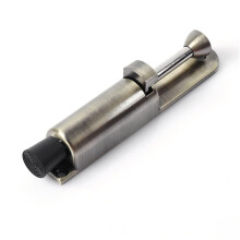 Door Stopper Bronze Zinc Alloy Foot Operated Hands Windproof Stable Hold Fixed Design 1Pcs
