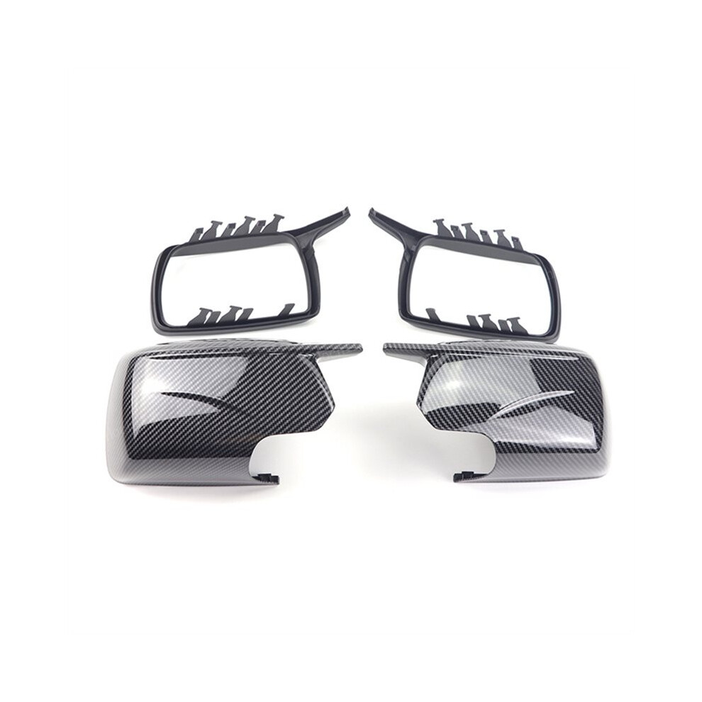Saudism High Quality Carbon Fiber Replacement Rearview Side Mirror Covers Cap For X3 E83 2003-2010