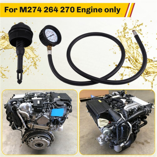 New Engine Oil Pressure Tester Gauge Meter for   M274 264 270 Engine 2
