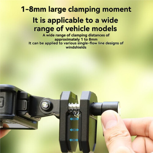 Motorcycle Windshield Bracket Metal Bracket Clamp for  Action 3 4 5PRO Motorcycle Accessory 2
