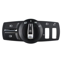 4Pcs Headlight Control Panel Cover for 5 7 Series F10 F11 F18 F01 F02 F04 5GT F07 X3 F25 X4 F26 2009-2018