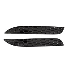 1Pair Honeycomb Rear Tail Lamp Fog Lamp Cover Trim Sticker for 6 R20 Rear Bar Reflector Strips Deflector