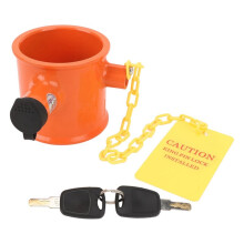 Trailer 5th Wheel Pin Lock Aluminum Alloy Anti-Theft for RV Boat Semi Truck