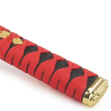 Universal for JDM Samurai Sword Shift Knob 200mm Samurai Knife Shift Knob with Adapter Red