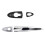 735409026 Front Left Outside Door Handle for  Lancia Ypsilon 2003-2011 1