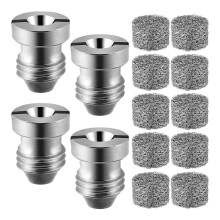 Set di Ugelli per Cannone nel Schiuma da 1,1 Mm e Set per Creatore di Schiuma da 1,1 Mm, Ugello per Filettatura e Filtro un Rete per Lancia per
