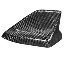 Real Carbon Fiber Car Antenna Cover Trim Roof Fin for Mustang 2015-2024 Antenna Trim Cap Exterior Parts