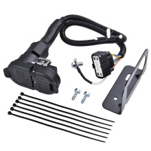 9L3Z-15A416-A Rear Bumper Trailer Hitch Tow Connector Wiring Harness Kit for F-150 2015-2020 HL3Z-13A576-D
