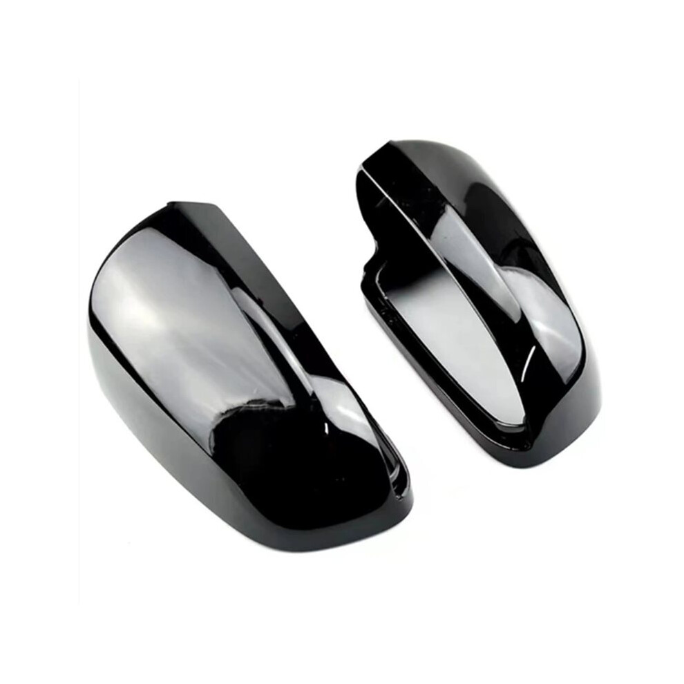 Tauoh S Bright Black Rearview Side Mirror Cap For A4 B6 B7 A6 C6 (2003-2007) S4