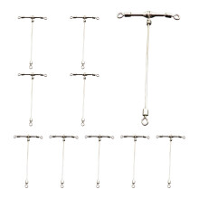Fishing Swivels and Clip, Stainless Steel-Small size without l