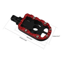 Estriberas de Pasajero de 10 mm para Touring Road Street Electra Glide Softail Dyna