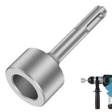 SDS- T Post Ground Rod Driver, Borr Bit Driver HåLlbar Hammer Drill Rod Converter för Hammer Drill JordståNg D