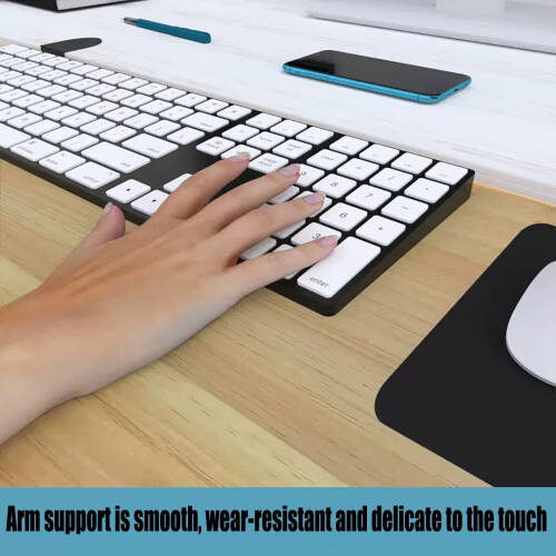 Ergonomic Keyboard Tray Under Desk Foldable Drawer with Clamp, Adjustable SpaceSaving Desk Extension 2