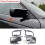 High Quality Carbon Fiber Replacement Rearview Side Mirror Covers Cap for  X3 E83 2003-2010 3