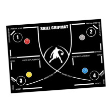 Basketbal Voetstap Trainingsmat Antislip Dribble Silents-type G