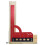 300mm Universal Angle Ruler Multifunctional Try Square Woodworking Scriber Marking Ruler for Measuring Guide Cutting 3