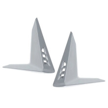 Motorcycle Side Air Deflectors Side Leg Fairing Decorate Wind Deflector for T-MAX560 TMAX 560 TMAX560 2025 Gray