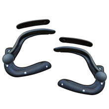 Office Chair Armrests Replacement Set with Ergonomic Height Adjustment and Durable Arm Pads