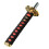 Universal for JDM Samurai Sword Shift Knob 200mm Samurai Knife Shift Knob with Adapter Black 4