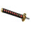 Universal for JDM Samurai Sword Shift Knob 200mm Samurai Knife Shift Knob with Adapter Black 5