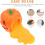 Punch Door Stop Light House Decorations for Home Plastic Carpet Protector Trendy 4
