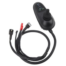 DC24V Electric Wheelchair Controller with Joystick, Brake Connector, and ABS Shell for Enhanced Mobility