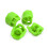 Kit di Ammortizzatori per Auto RC per ARRMA 6s 1/7 1/8 Modelli Accessori per Auto RC Verde 3