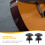 6pcs Guitar Strap Lock and Button Set for Electric Guitar Ukulele  Durable Lightweight Secure Connection 4