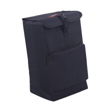 30L Waterproof Oxford Shopping Trolley Bag with Secure Attachment and Front Pocket Storage