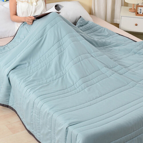 Cooling Quilted Blanket Lightweight Breathable All-Season 1