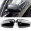 S  Bright Black Rearview Side Mirror Cap for  A4 B6 B7 A6 C6 (2003-2007) S4 3