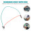 Breadboard Jumper Wires Preformed 2 Bundles 4