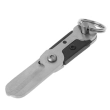 Outdoor Survival Spring Scissor Pocket Tool for Key Chain Stainless Ste
