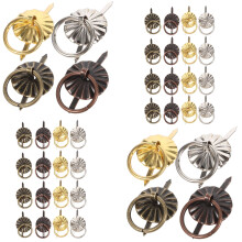 40 Pcs Mini Draw Knobs Fasteners Mini Handle Cabinet Mini Knob 3.4X1.9cm