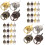 40 Pcs Mini Draw Knobs Fasteners Mini Handle Cabinet Mini Knob 3.4X1.9cm 1
