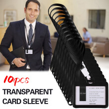 Clearance Business Card Holder under $5,10 PCS Health Card Vaccine Card Protective Case Clamshell Card Case