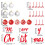 Christmas Garage Door Magnets Set 32 Pieces 2